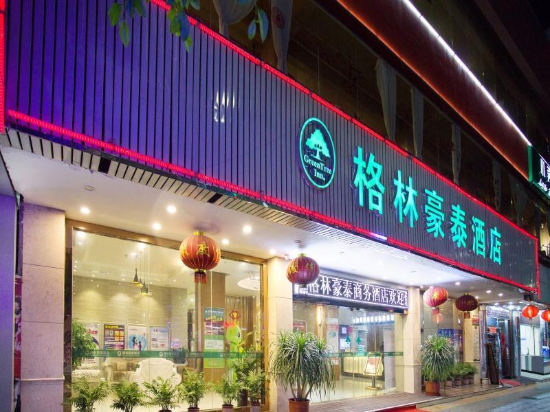 Greentree Inn Guangdong Jieyang Bus Terminal Station Ronghua Avenue Business Hotel Dış mekan fotoğraf