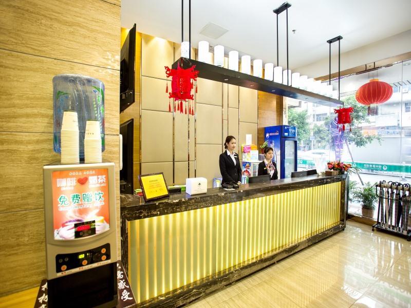 Greentree Inn Guangdong Jieyang Bus Terminal Station Ronghua Avenue Business Hotel Dış mekan fotoğraf