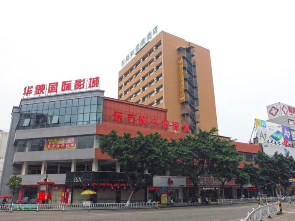 Greentree Inn Guangdong Jieyang Bus Terminal Station Ronghua Avenue Business Hotel Dış mekan fotoğraf