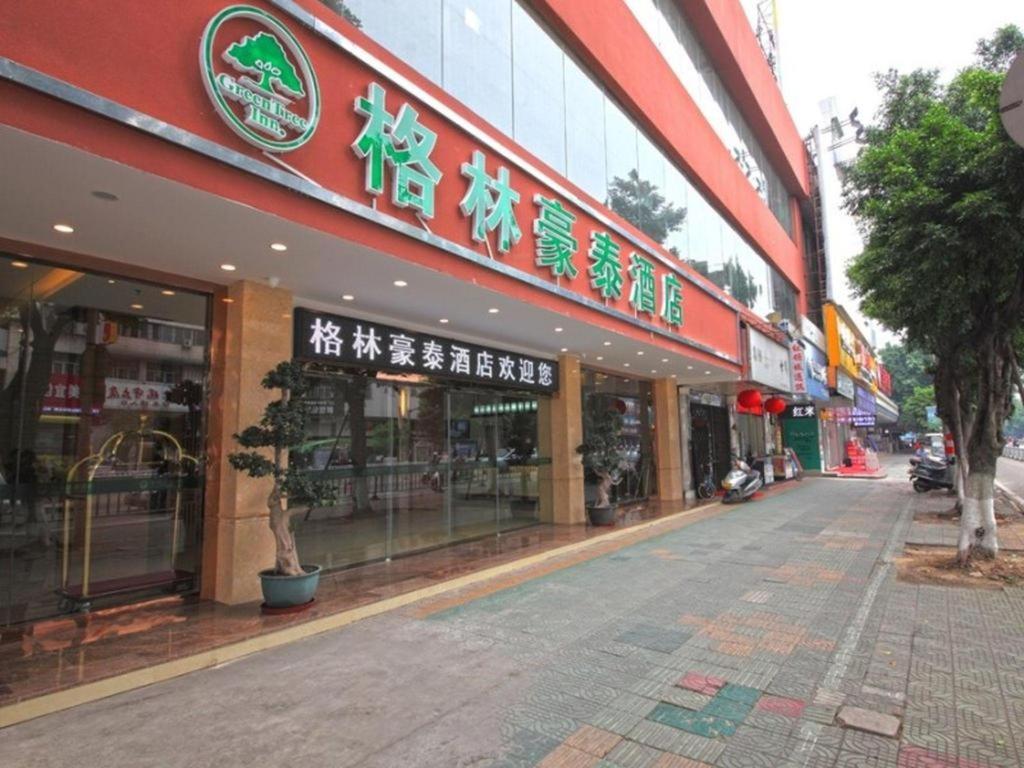 Greentree Inn Guangdong Jieyang Bus Terminal Station Ronghua Avenue Business Hotel Dış mekan fotoğraf